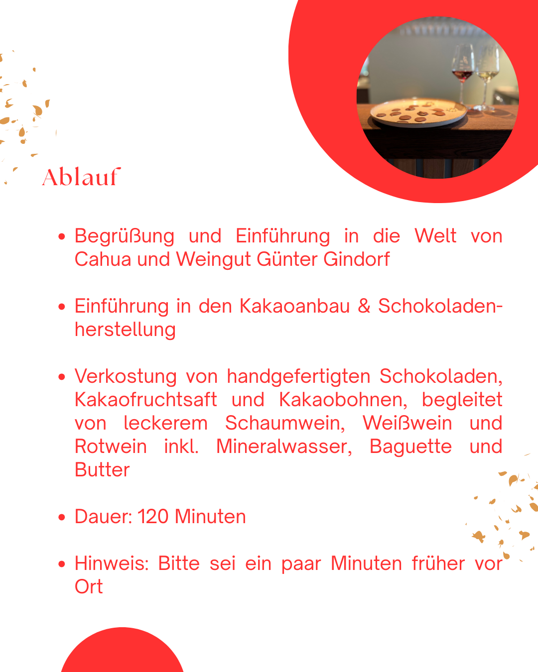 Dein Ticket Schokolade & Wein Tasting Digital